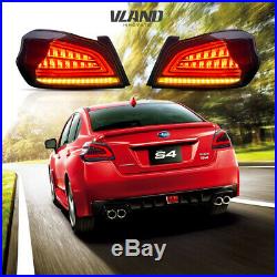 LED Tail Lights For Subaru WRX & Subaru WRX STI 2015-2019 Sequential Indicator
