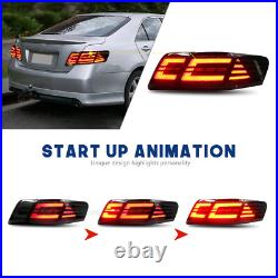 LED Tail Lights For Toyota Camry xv40 Aurion 2007-2011 Start UP Animation Lamps