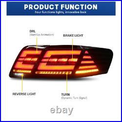LED Tail Lights For Toyota Camry xv40 Aurion 2007-2011 Start UP Animation Lamps