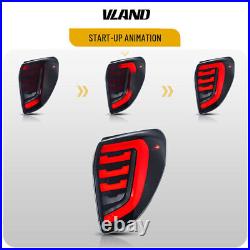 LED Tail Lights For Toyota RAV4 2006-2012 withAnimation Sequential Turn Rear Lamp