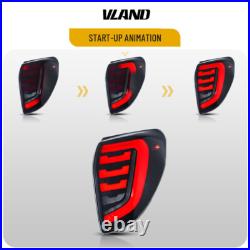 LED Tail Lights For Toyota RAV4 2006-2012 withAnimation Sequential Turn Rear Lamp