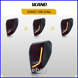 LED Tail Lights For Toyota RAV4 2006-2012 withAnimation Sequential Turn Rear Lamp