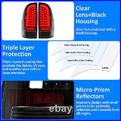 LED Tail Lights For Toyota Tacoma 2005-2015 Brake Rear Lamps Left+Right Pair