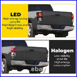 LED Tail Lights Full Clear Lens For Toyota Tundra Pickup Left+Right 2007-2013