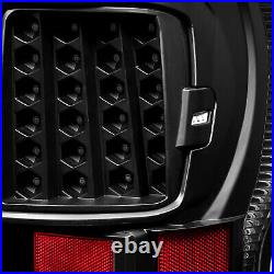 LED Tail Lights Full Clear Lens For Toyota Tundra Pickup Left+Right 2007-2013
