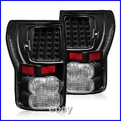 LED Tail Lights Full Clear Lens For Toyota Tundra Pickup Left+Right 2007-2013 LED Tail Lights Full Clear Lens For Toyota Tundra Pickup Left+Right 2007-2013