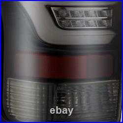 LED Tail Lights Jet Black AlphaRex PRO Smoked Lens For 2007-2013 Toyota Tundra