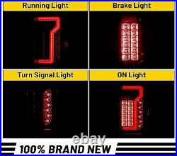 LED Tail Lights L&R Pair for 2016-2023 Toyota Tacoma Red Lens Rear Brake Lamps