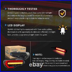 LED Tail Lights Lamps Smoked For Toyota 86 GT86 Subaru BRZ Scion FR-S 2012-2020