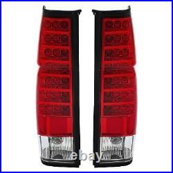 LED Tail Lights Lamps WithBulbs For Nissan D21 Hardbody Pickup 1986-1997