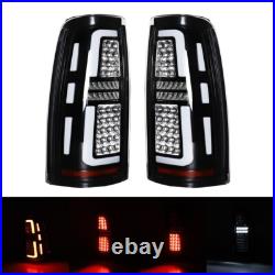 LED Tail Lights Rear Lamp For 99-02 Chevy Silverado 1500 2500/99-03 GMC Sierra