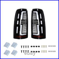 LED Tail Lights Rear Lamp For 99-02 Chevy Silverado 1500 2500/99-03 GMC Sierra
