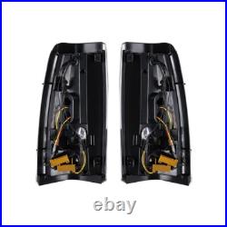 LED Tail Lights Rear Lamp For 99-02 Chevy Silverado 1500 2500/99-03 GMC Sierra