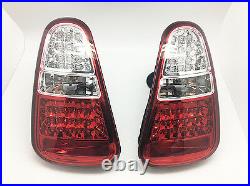 LED Tail Lights Rear Lamps W reverse For 04-06 Mini Cooper R50 R52 R53 Clear/Red