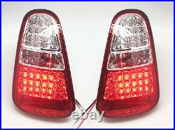 LED Tail Lights Rear Lamps W reverse For 04-06 Mini Cooper R50 R52 R53 Clear/Red