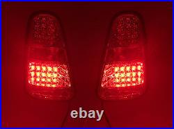 LED Tail Lights Rear Lamps W reverse For 04-06 Mini Cooper R50 R52 R53 Clear/Red