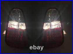 LED Tail Lights Rear Lamps W reverse For 04-06 Mini Cooper R50 R52 R53 Clear/Red