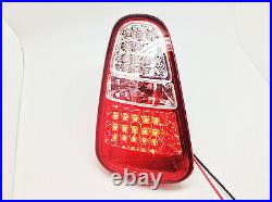 LED Tail Lights Rear Lamps W reverse For 04-06 Mini Cooper R50 R52 R53 Clear/Red