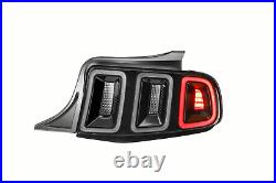 LED Tail Lights Rear Lamps for Ford Mustang 2010-2012 2013 2014 Clear Lens Pairs