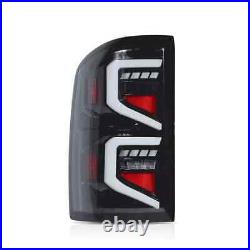LED Tail Lights Rear Lamps with Startup Animation For 2014-2018 GMC Sierra 1500