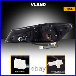 LED Tail Lights Red Clear Rear Lamps Assembly For Lexus IS 350 IS 250 2006-2012