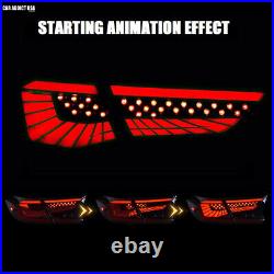 LED Tail Lights Red Lens for Honda Accord Sedan 2018-2022 10th Gen Rear Lights