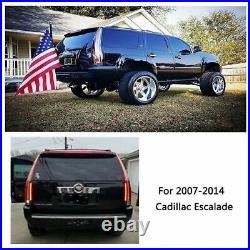 LED Tail Lights Red Rear Lamp For Cadillac Escalade ESV 2007-2014 Plug & Play