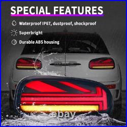 LED Tail Lights Sequential Smoke Rear Lamp for Mini Clubman F54 Cooper 2016-2019