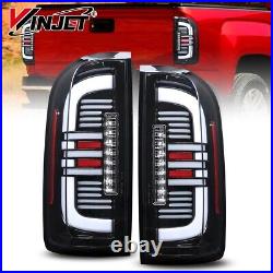 LED Tail Lights Sequential Turn Signal For 2015-2022 GMC Canyon Rear Brake Lamps