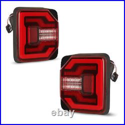 LED Tail Lights Sequential Turn Signal Parts for 2018-2022 Jeep Wrangler JL JLU