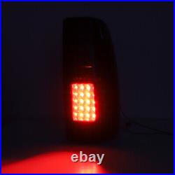 LED Tail Lights Smoke For 99-06 Chevy Silverado 99-02 GMC Sierra 1500 2500 3500