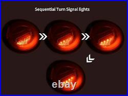 LED Tail Lights WithSequential Indicators For 98-05 Volkswagen NEW BEETLE Smoked