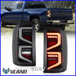 LED Tail Lights With StartUp Animation For 2014-18 Chevy Silverado1500 2500HD