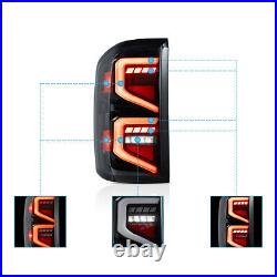 LED Tail Lights With StartUp Animation For 2014-18 Chevy Silverado1500 2500HD