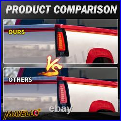 LED Tail Lights for 1988-1998 Chevy GMC C/K 1500 2500 3500 Smoke Brake Lamps DOT LED Tail Lights for 1988-1998 Chevy GMC C/K 1500 2500 3500 Smoke Brake Lamps DOT