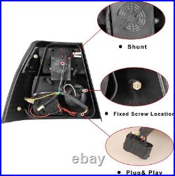 LED Tail Lights for 1999-2003 Volkswagen Jetta Sedan Rear Brake Signal Lamp Pair