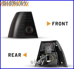 LED Tail Lights for 1999-2003 Volkswagen Jetta Sedan Rear Brake Signal Lamp Pair