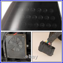 LED Tail Lights for 1999-2003 Volkswagen Jetta Sedan Rear Brake Signal Lamp Pair