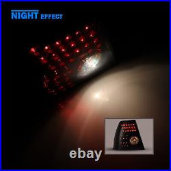 LED Tail Lights for 1999-2004 Volkswagen Jetta Rear Brake Lamps Smoke Lens Pair LED Tail Lights for 1999-2004 Volkswagen Jetta Rear Brake Lamps Smoke Lens Pair