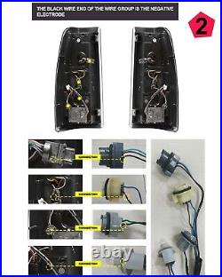 LED Tail Lights for 1999-2006 Chevy Silverado 1999-02 GMC Sierra 1500 2500 Pairs
