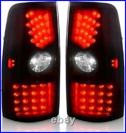 LED Tail Lights for 1999-2006 Chevy Silverado 99-02 GMC Sierra 1500 Rear Lamps