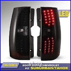 LED Tail Lights for 2007-2014 Chevrolet Suburban 1500 2500 Tahoe/GMC Yukon Smoke