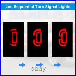 LED Tail Lights for 2016-2021 Toyota Tacoma Sequential Turn Signal Rear Lamp Set