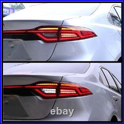 LED Tail Lights for 2020-2025 Toyota Corolla Sedan Sequential Signal Taillight