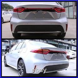 LED Tail Lights for 2020-2025 Toyota Corolla Sedan Sequential Signal Taillight