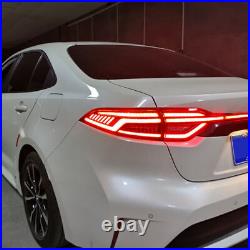 LED Tail Lights for 2020-2025 Toyota Corolla Sedan Sequential Signal Taillight