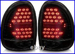 LED Tail Lights for 98-03 Dodge Durango 96-00 Caravan Rear Lamp Black Smoke New