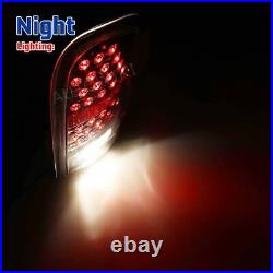 LED Tail Lights for 98-03 Dodge Durango 96-00 Caravan Rear Lamp Black Smoke Pair