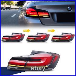 LED Tail Lights for BMW 5 Series F10 M5 2011-2016 Animation Sequential Rear Lamp