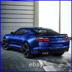 LED Tail Lights for Chevrolet Camaro Chevy 2019-2024 Sequential Red Rear Lamps